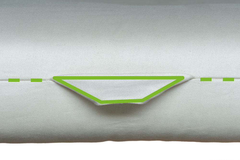 Mittelnaht / Wendelaschen